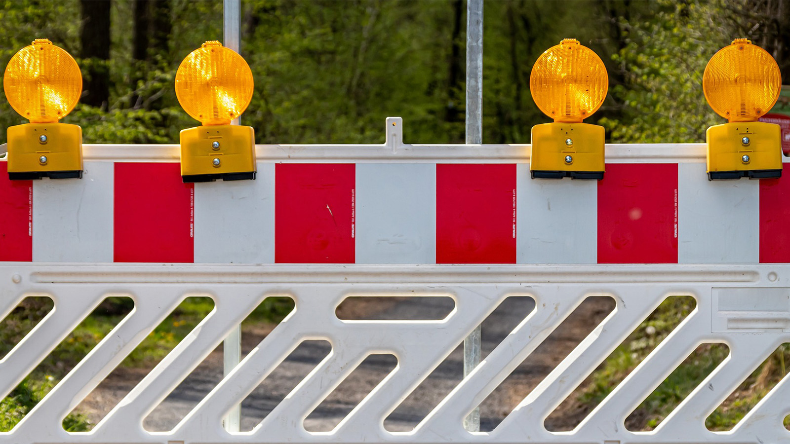 Verkehrsregelung während des Mittelalter Spektakels 