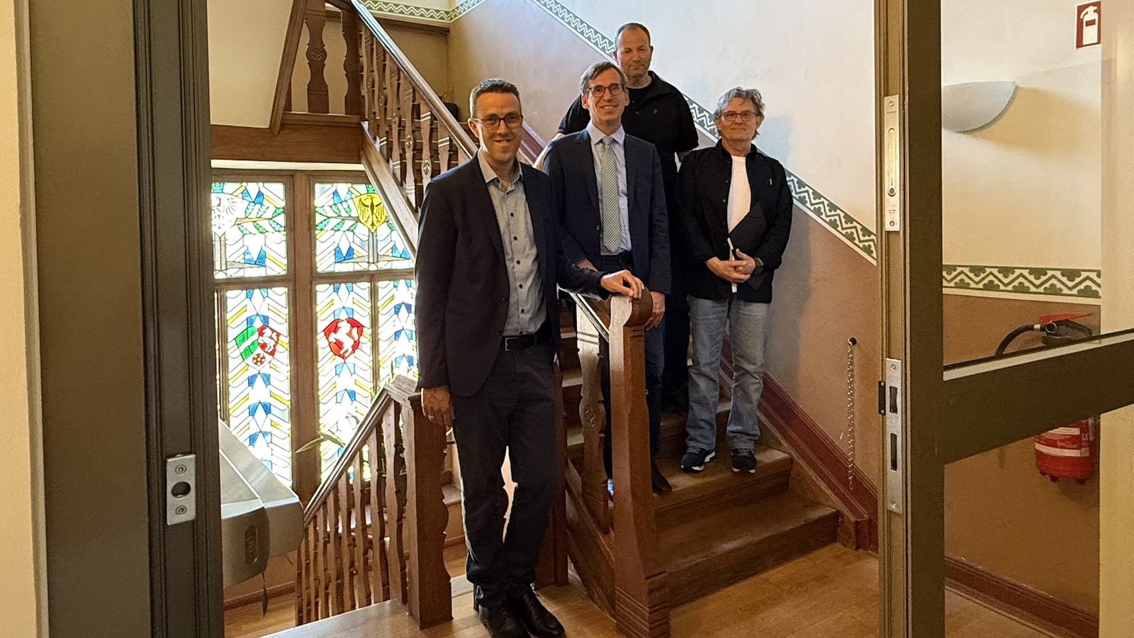 Das Rathaus „Zwischen den Städten“ hat eine moderne Brandschutztechnik erhalten