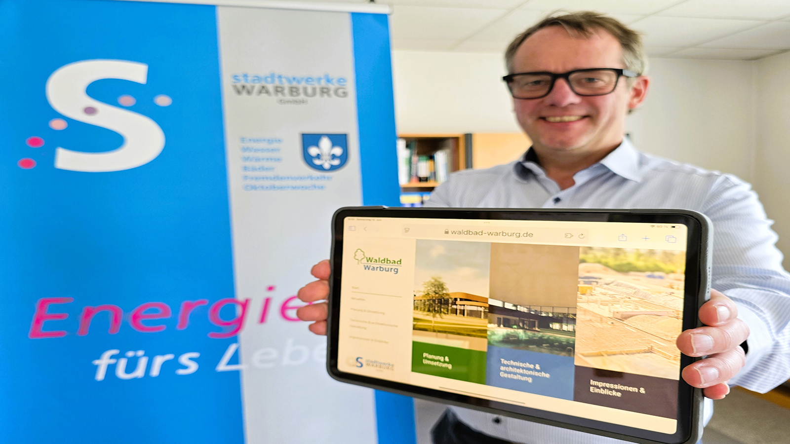Neue Website informiert über das Neue Waldbad in Warburg