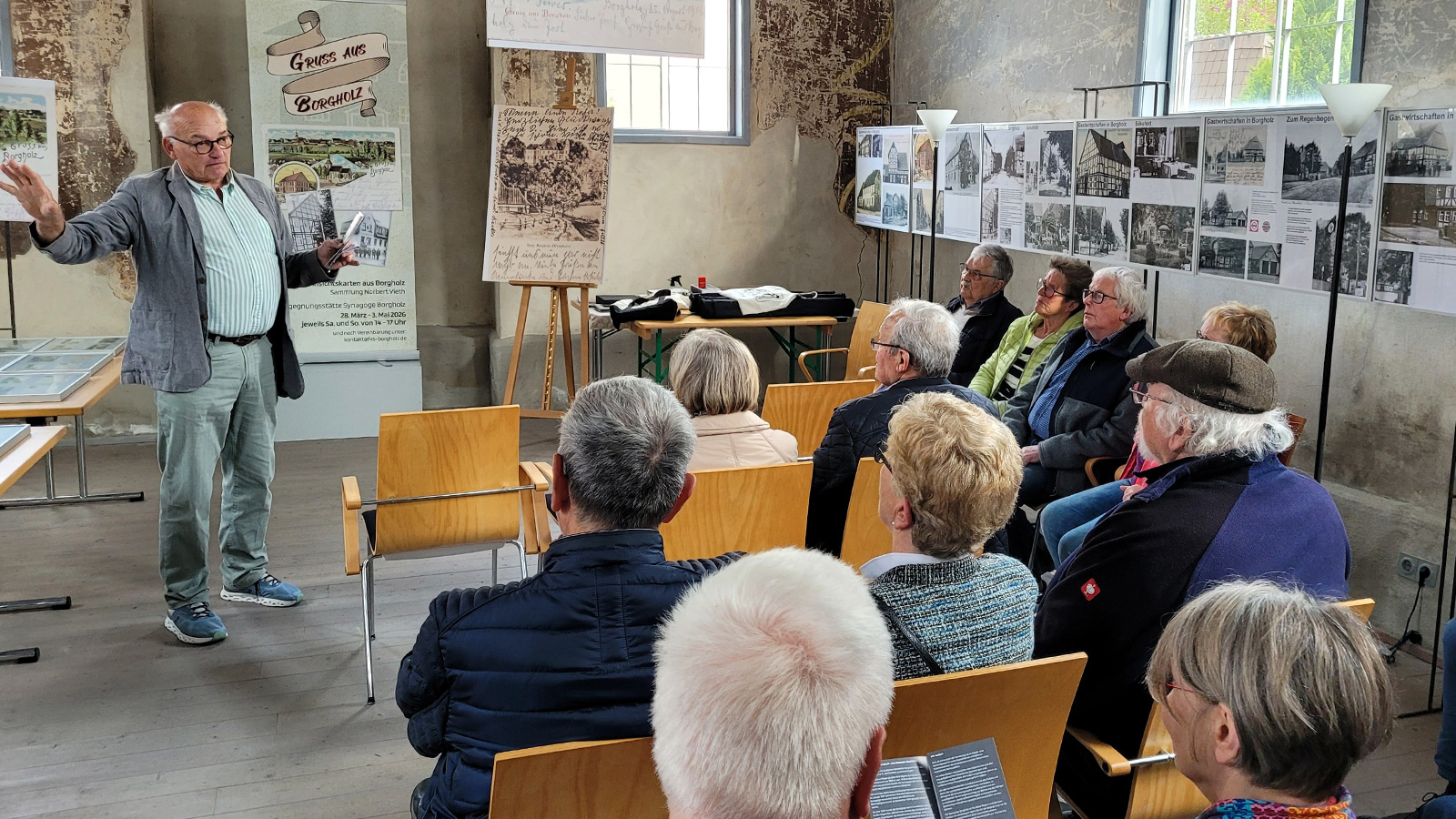 Veranstaltung in Borgholz: Synagoge und Ausstellung erinnern an jüdisches Erbe im Kreis Höxter