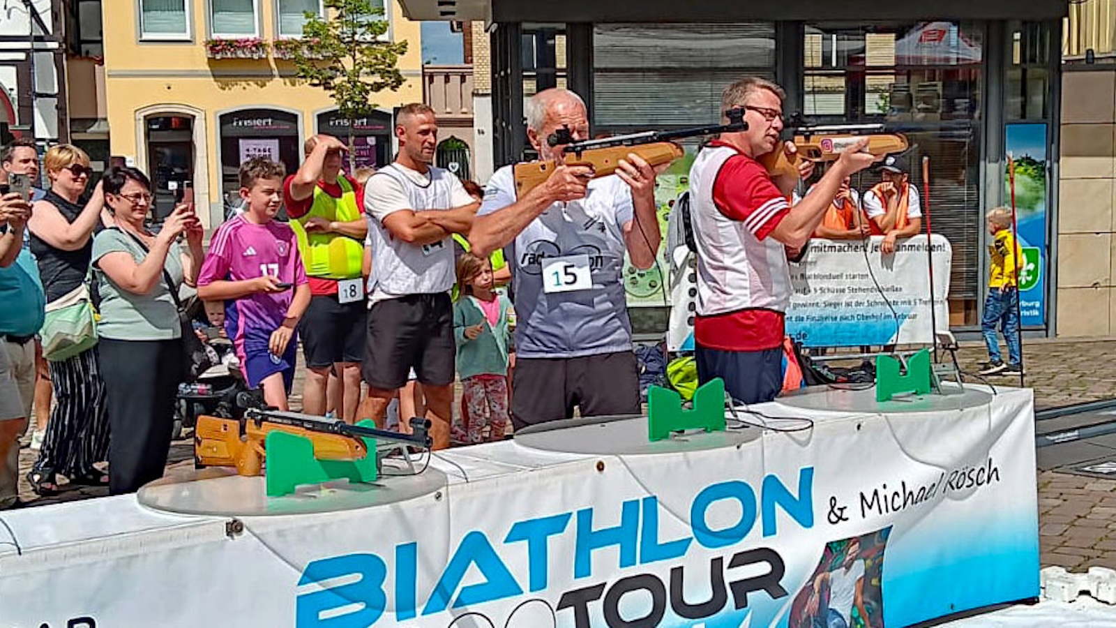 Citybiathlon in Warburg