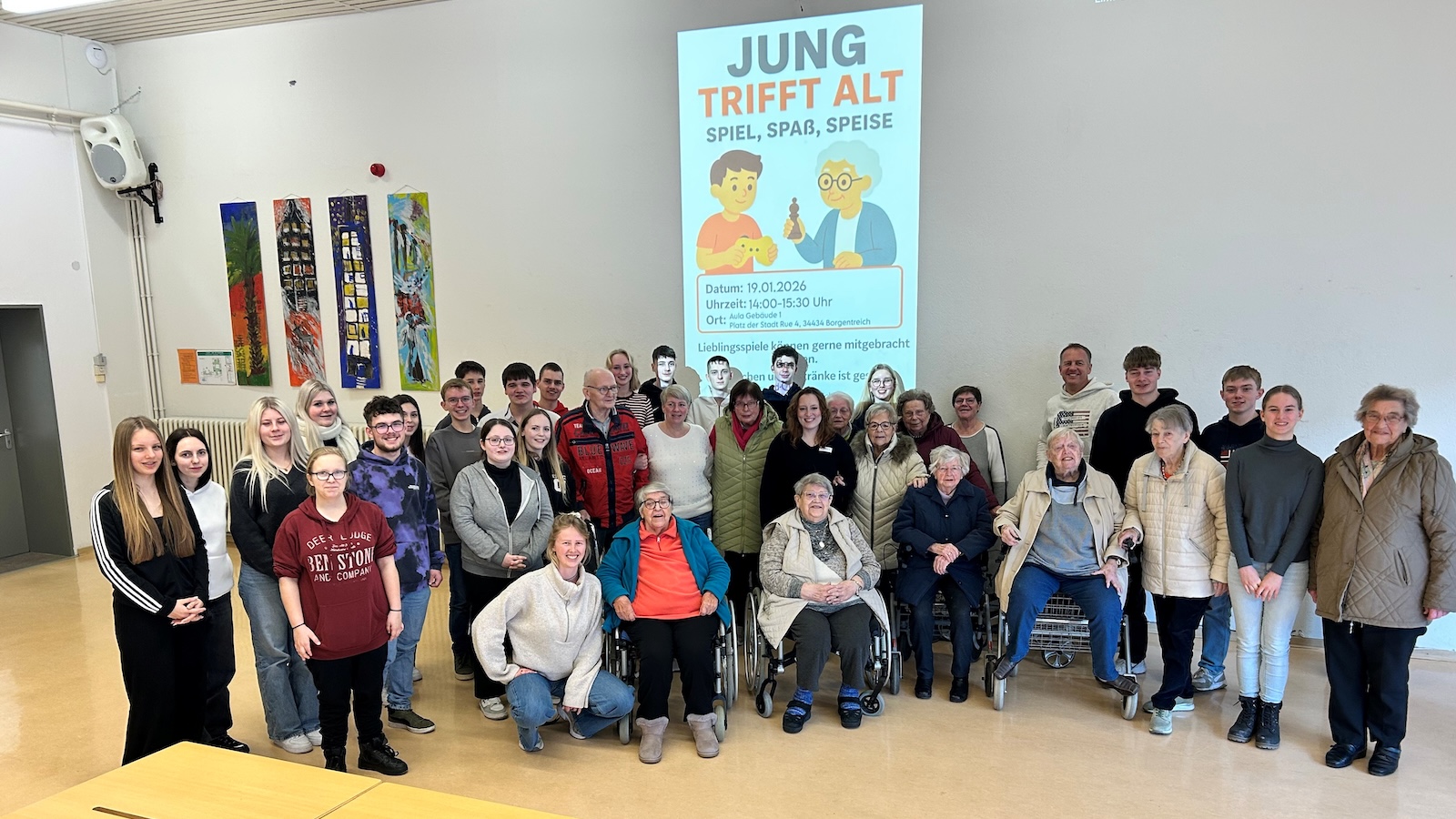 Jung trifft Alt: Begegnung der Generationen an der Erd-Charta-Schule in Borgentreich